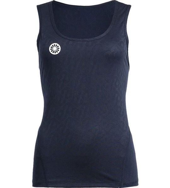 THE INDIAN MAHARADJA - kadiri women jacquard type tank - marineblauw