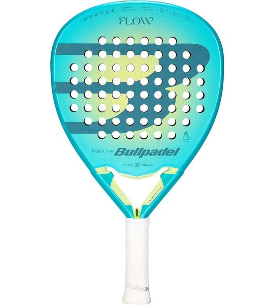 Bullpadel Flow 2025 Vrouwen Padelracket Blauw