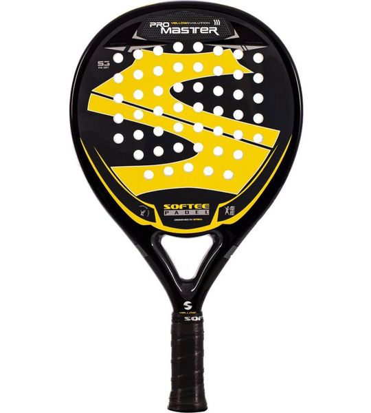Yellow Softee Pro Master Evolution Padel Racket