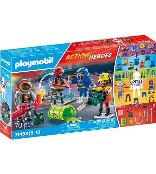 PLAYMOBIL Action Heroes My Figures Brandweer - 71468