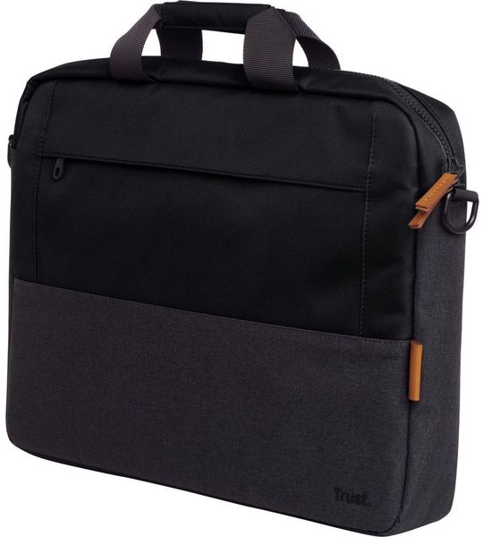 Trust Lisboa Draagtas voor laptop van 16 inch Laptop sleeve Zwart