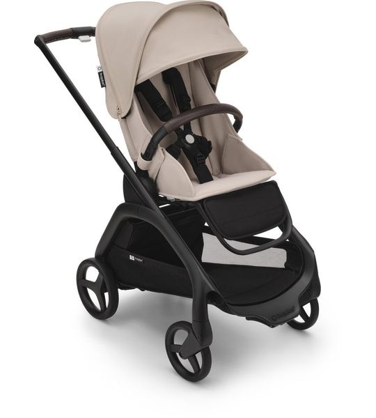 Bugaboo Dragonfly Kinderwagen - Black/Desert Taupe-Desert Taupe