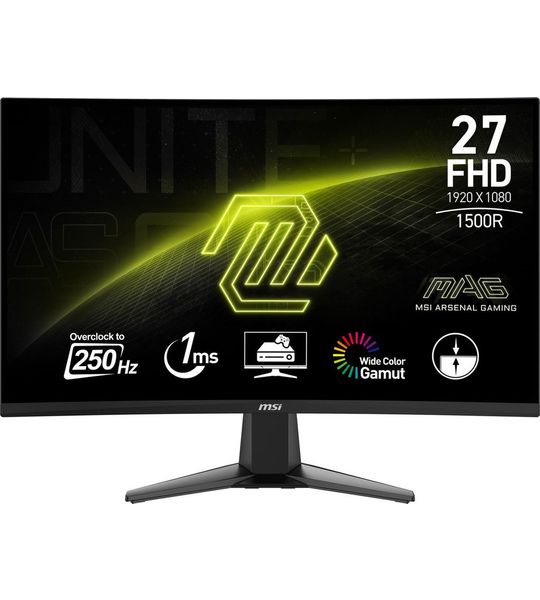 MSI Mag 27c6x - 27 Inch 1920 X 1080 (full Hd) 1 Ms 250 Hz