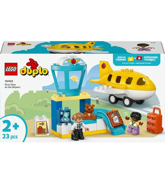 LEGO® DUPLO® Stad Voor het Eerst op het Vliegveld - 10443