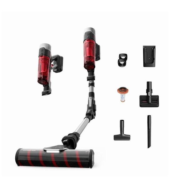 Rowenta Rh2087 X-force Flex 9.60 Animal + Parket Steelstofzuiger Rood