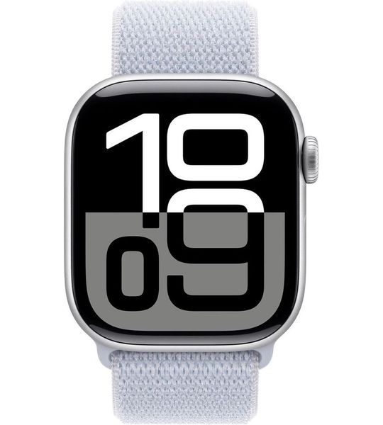 Apple Watch Series 10 42mm Zilver Sport Loop