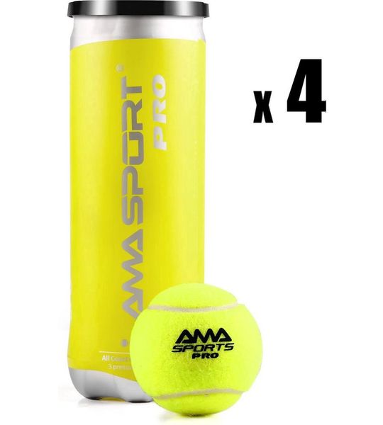 AMA SPORT PRO padelballen - [3 Blikken - 9 padel ballen]