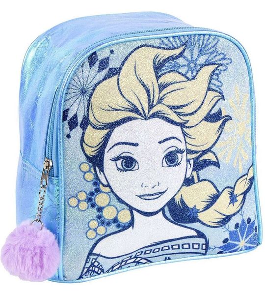 Cerda Group Frozen Glinsterende Rugzak Blauw