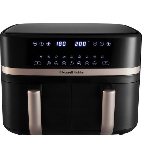 Russell Hobbs Satisfry Dual Basket 9L Airfryer / Heteluchtfriteuse - 27680-56