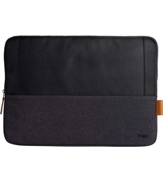 Trust Lisboa Laptophoes van 16 inch Laptop sleeve Zwart