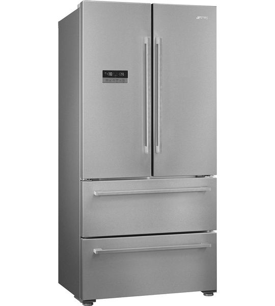 Smeg FQ55FXDE Amerikaanse koelkast Grijs