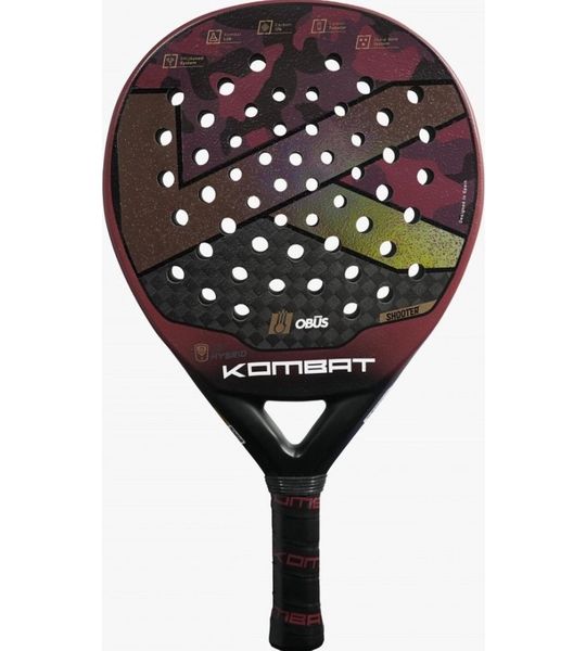 Kombat Obus - 12K ruw (teardrop) - 2024 padel racket