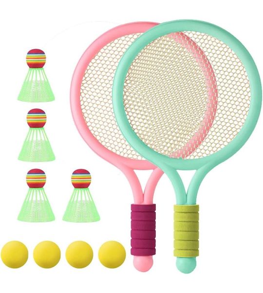 Riokem ® Kinder Tennis- en Badmintonset voor Binnen- en Buitensporten
