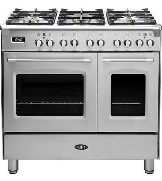 Boretti CFBG902IX3 Gasfornuis Grijs
