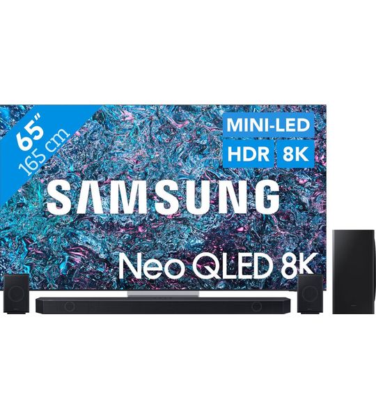 Samsung Neo QLED 8K 65QN900D (2024) + Soundbar