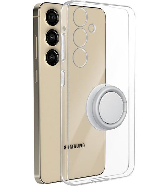 Samsung Galaxy S24 Plus Back Cover Ring Transparant