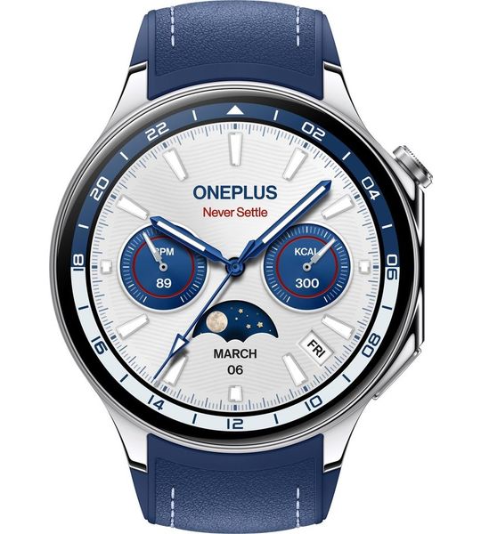OnePlus Watch 2 Zilver/Blauw