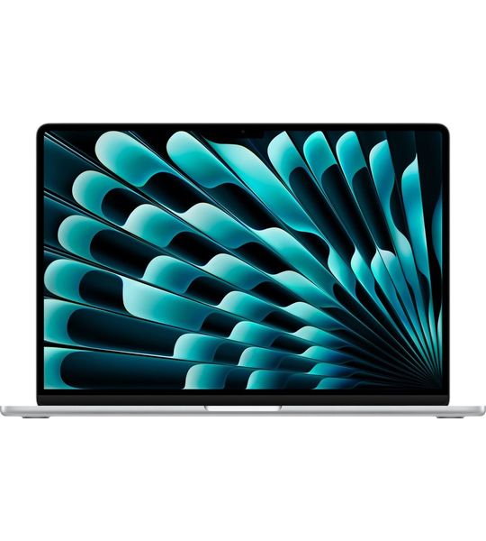 Apple Macbook Air (2024) Zilver - 15.3 Inch Apple M3 10-core GPu 8 Gb 256
