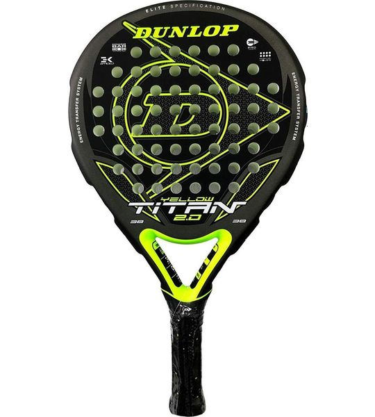 Dunlop Titan 2.0 Exclusive padel racket Zwart-Geel