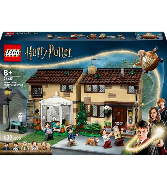 LEGO Harry Potter Ligusterlaan: Bezoek van Tante Margot Bouwpakket - 76451