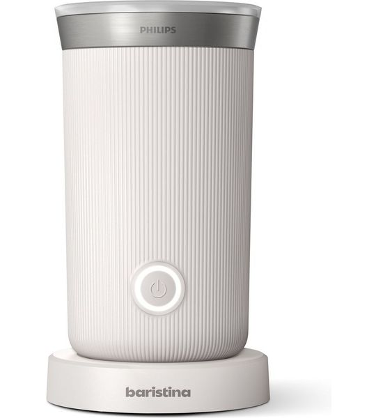 Philips Baristina Melkopschuimer Wit