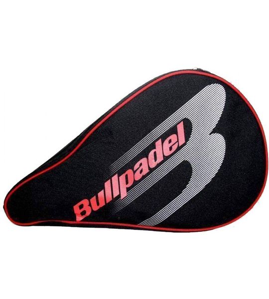 bullpadel - racket hoes tas - Zwart - Rood - Sleeve