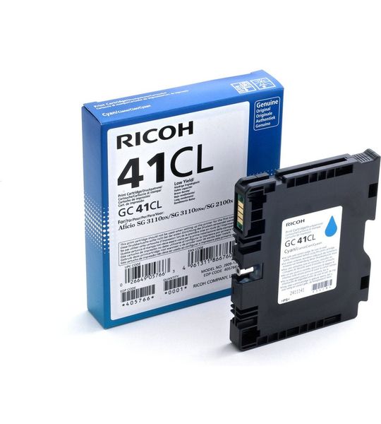 Ricoh GC-41 cyaan