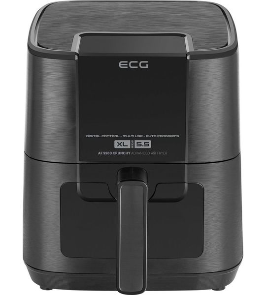 ECG AF 5500 Crunchy, Hot air fryer, 5,5 L, 80-200 °C, 60 min timer