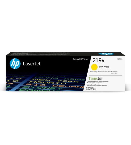 HP 219A Toner Geel