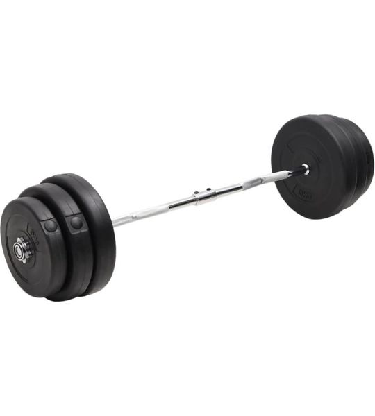 vidaXL-Halter-gebogen-met-gewichten-90-kg
