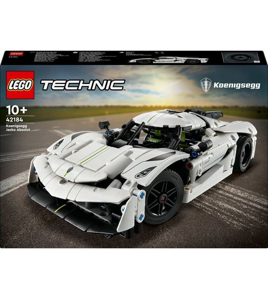 LEGO Koenigsegg Jesko Absolut witte hypercar
