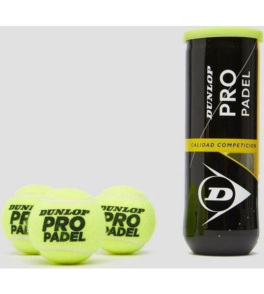 Dunlop Padel Pro padelballen padel 2 x 3 stuks