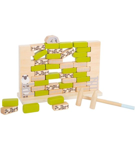 Small Foot - Houten Wiebel Muur Spel