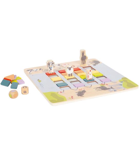 Small Foot - Houten Spel Brug Oversteken Dieren