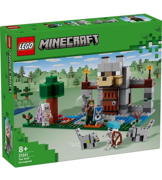 LEGO Minecraft® De wolvenburcht speelset met fort 21261