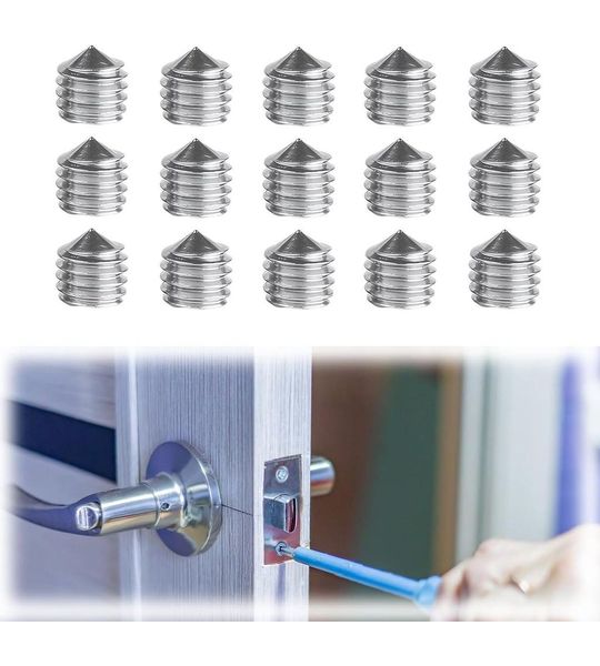 M6 x 6 Deurklinkkorrel Set - 15 Stuks