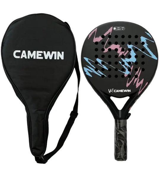 Livano Padel Racket - Padelrackets - Padelracket - Roze Blauw