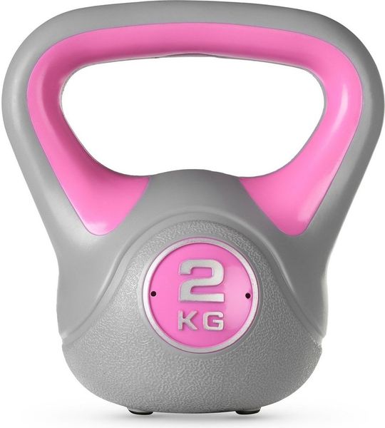 Gymtek® Kettlebell Dumbbell - 2kg - Kettlebell, Halter, Balgewicht