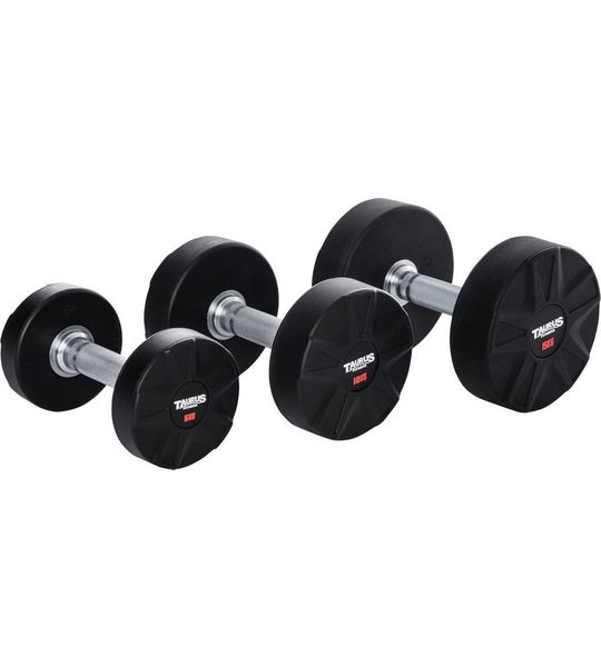 Taurus polyurethaan compacte halter 12.5 kg