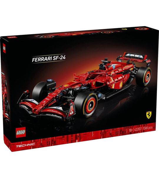 LEGO Technic Ferrari SF-24 F1 auto Formule 1 Racewagen - 42207