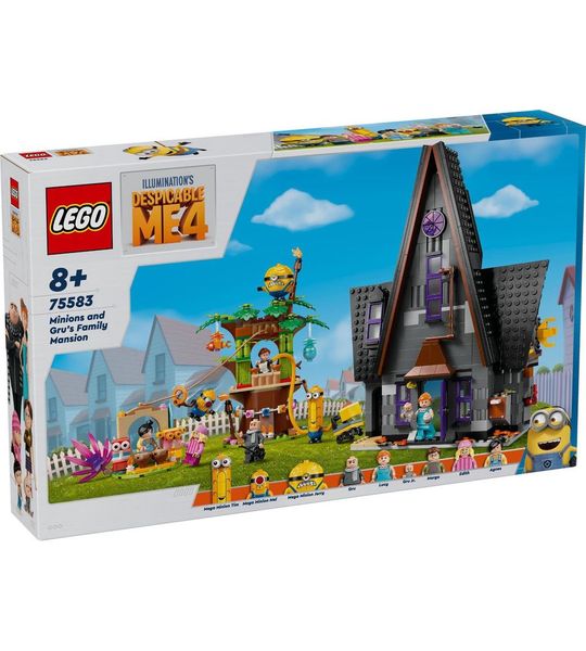LEGO Despicable Me 4 - Huis van de Minions en Gru - 75583