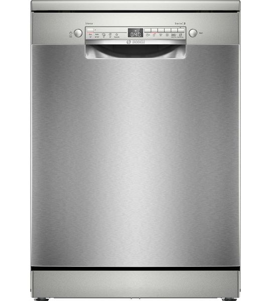 Bosch SMS2HTI02E Vrijstaande vaatwasser Grijs