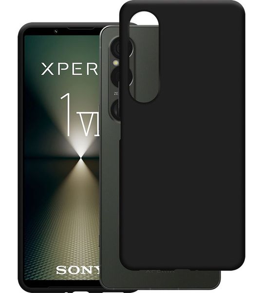 Just in Case Soft Design Sony Xperia 1 VI Back Cover Zwart