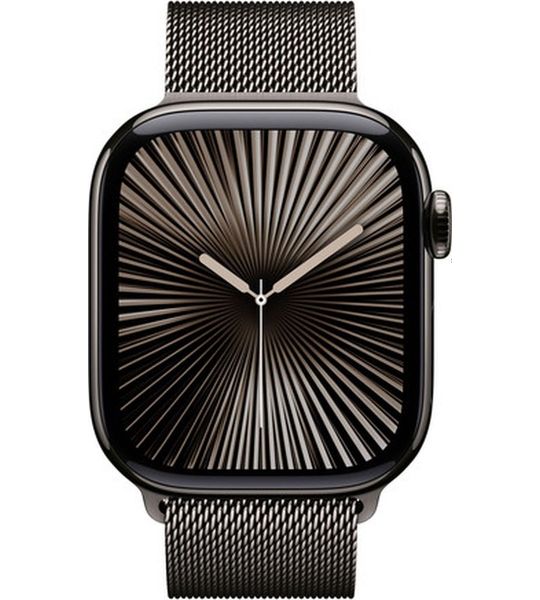 Apple Watch Series 10 GPs + Cellular 46mm Slate Milanese Loop S/m Smartwatch