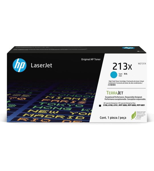 HP 213X cyaan