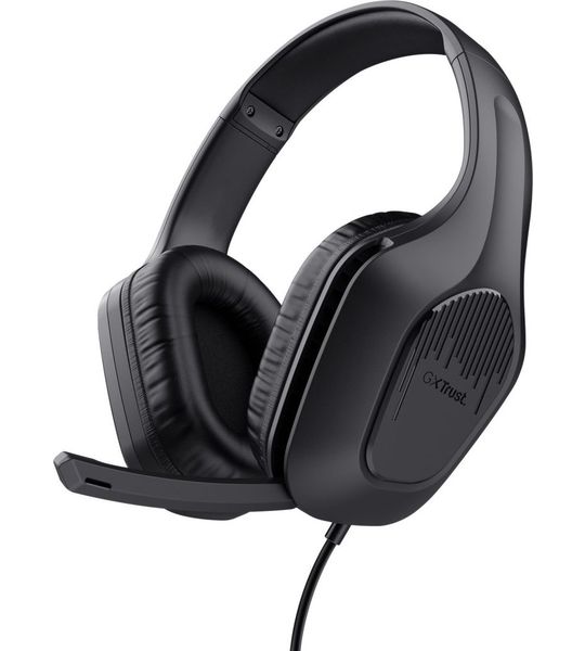 Trust GXT 415 Zirox Over-ear gamingheadset Headset Zwart
