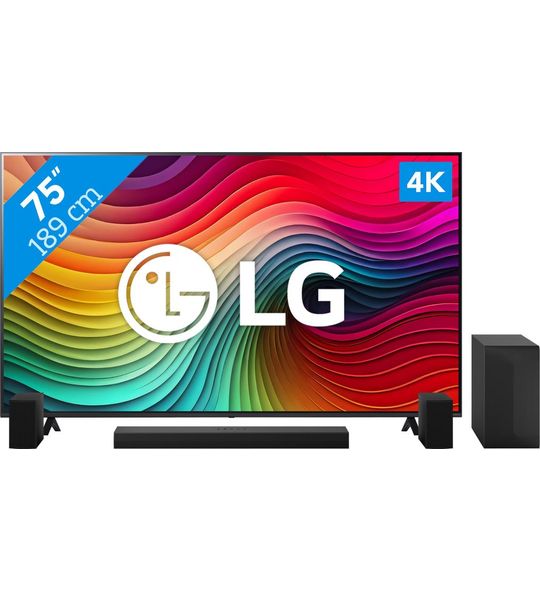 LG 75NANO81T6A (2024) + Soundbar