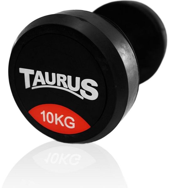 Taurus halter gerubberd - Dumbbell 50 kg