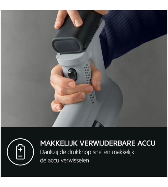 AEGAP71A142XN Steelstofzuiger zonder zak Blauw