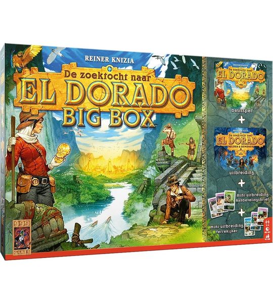 De Zoektocht naar El Dorado: Big Box - Bordspel